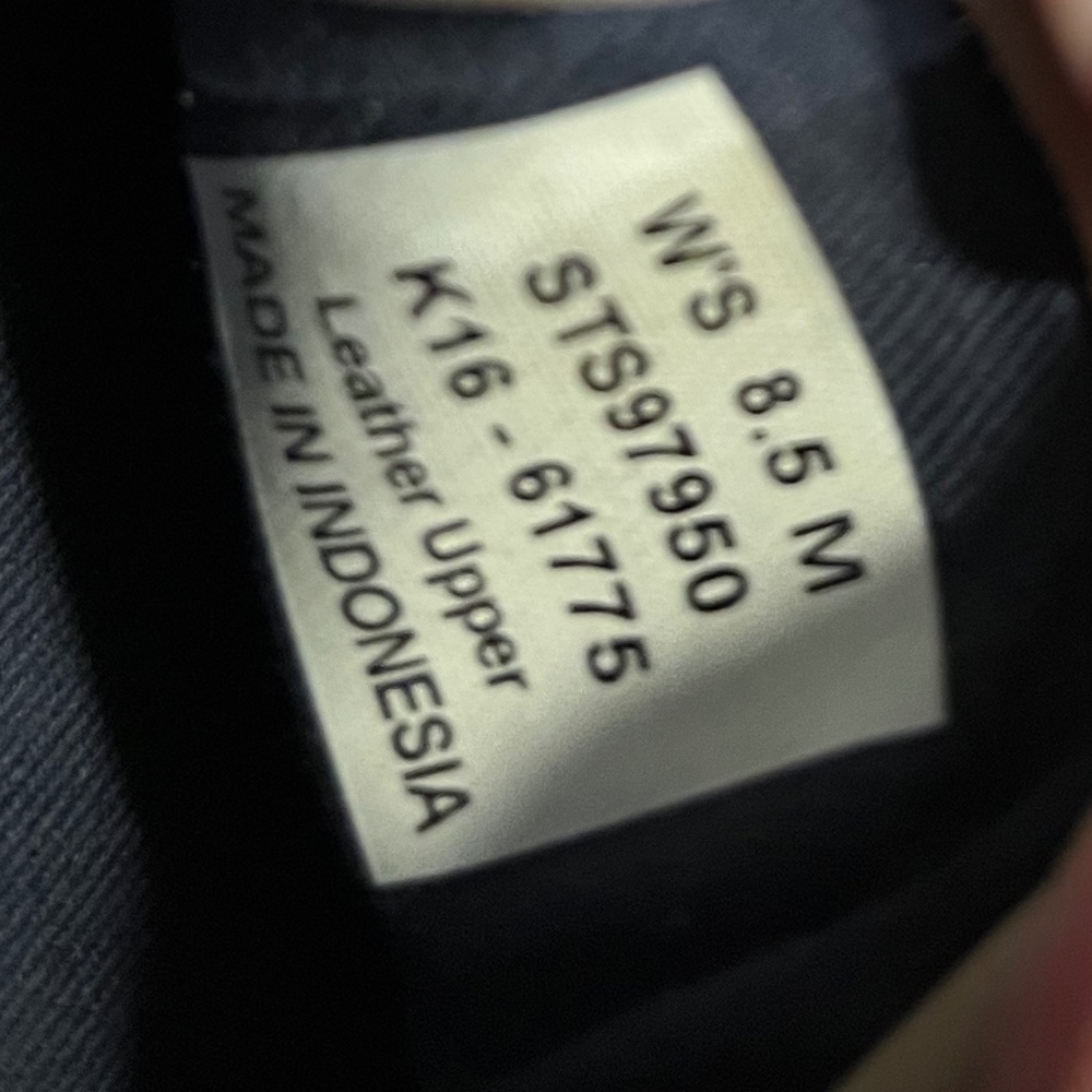 Navy Suede Sperry Top-Sider-Boat Shoe, Size 8 1/2 - Picture 8 of 11